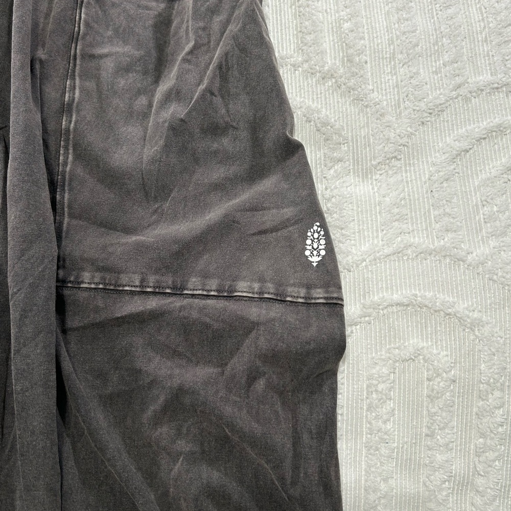 FP MOVEMENT BY FREE PEOPLE Hot Shot Onesie Washed Black M NWOT FP-359 - Picture 7 of 11